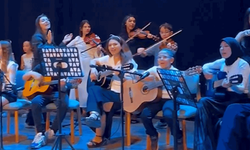 Odunpazarı Belediyesi’nin kursiyerlerinden müzik ziyafeti