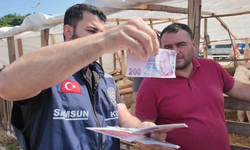Samsun polisi hayvan pazarlarında sahte paraya karşı uyardı