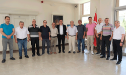 Sivrihisar’da muhtarlardan Başkan Dökmeci’ye ziyaret