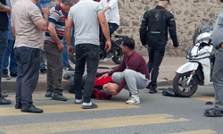 Tekirdağ'da motosiklet 81 yaşındaki yayaya çarptı: Hastaneye kaldırıldı