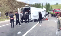 Yozgat'ta otobüs kazası: Ölü ve yaralılar var