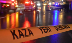 Ankara’da bariyere çarpan tırda yangın çıktı