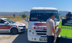 Aydın'da yolcu minibüsleri denetlendi