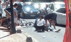Balıkesir'de iki motosiklet çarpıştı: 2 yaralı