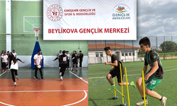Beylikova’da GSB Yaz Spor Okulları açılışı renkli görüntülere sahne oldu
