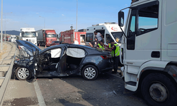 Bilecik’te  kamyonet ile otomobil çarpıştı: 4 yaralı