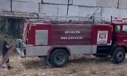 Bilecik'te otluk alanda çıkan yangın söndürüldü