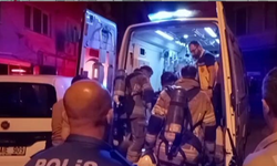 Bursa'da gece yarısı mahalleyi ayağa kaldıran yangın