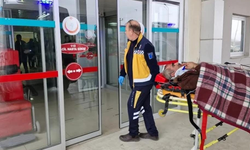 Çorum'da ot biçerken parmağını kopardı