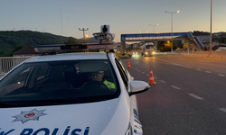 Düzce'de kask takmadılar cezayı yediler