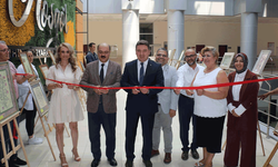 Eskişehir adliyesini  renklendiren sergi