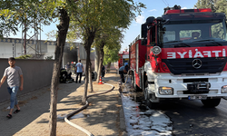 Gaziantep'te tekstil fabrikasında çıkan yangın söndürüldü