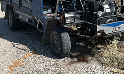 Isparta'da feci kaza: Devrilen patpatın altında kalan genç hayatını kaybetti