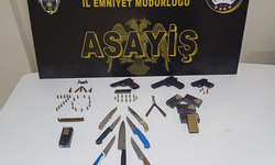 Karaman'da 9 ruhsatsız silah ele geçirilirken, 10 kişi tutuklandı