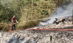 Kastamonu'da bir ev yanarak kullanılamaz duruma geldi