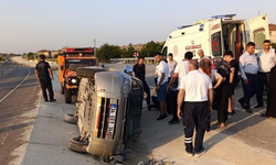 Kastamonu’da hafif ticari araç devrildi: 3 yaralı