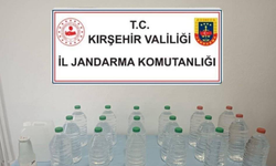 Kırşehir'de kaçak alkol operasyonu