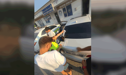 Muğla'da bir sürücü camdan sigara izmariti fırtlattı