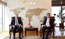 Rektör Adıgüzel, YTB Başkanı Turus ile bir araya geldi