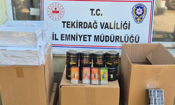 Tekirdağ'da kaçak sigara operasyonu