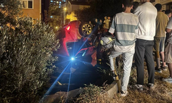 Zonguldak'ta otomobil kömürlüğe düştü, sürücü hafif yaralandı