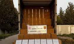 Adana’da 6 milyon 500 bin adet makaron ele geçirildi