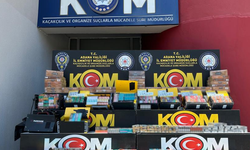 Adana'da Kaynak makinelerinden kaçak sigaralar çıktı