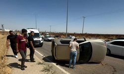 Adıyaman'da otomobil takla attı: 1 yaralı