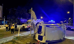 Amasya'da hafif ticari araçla ambulans çarpıştı: 5 yaralı