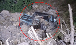 Antalya’da feci kaza: Yayla yolunda araç uçuruma düştü