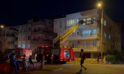 Antalya'da ocakta unutulan tencere yangına sebep oldu