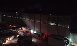 Balıkesir'de bir fabrikada yangın çıktı