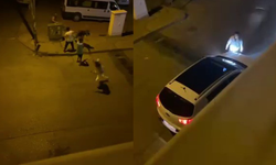Bursa'da kavga ettiği kişiye kaldırım taşıyla saldırdı