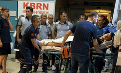 Bursa'da motosikletle bisiklet çarpıştı. 2 yaralı