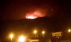 Çanakkale'de orman yangınına müdahale ediliyor