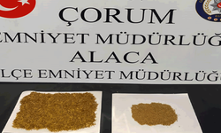 Çorum'da uyuşturucu operasyonu: 1 tutuklama