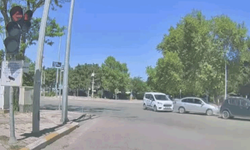 Edirne'de zincirleme kaza kameralara yansısı