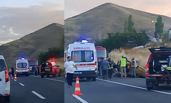 Erzurum'da otomobil takla attı: 1 ölü, 1 yaralı