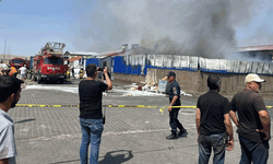 Eskişehir’de geri dönüşüm fabrikasında büyük yangın