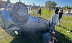 Eskişehir’de feci kaza: Otomobil Kalabak Su deposuna uçtu