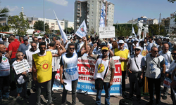 Eskişehir’de memurlar iş bıraktı: Sloganlar eşliğinde yürüyüş