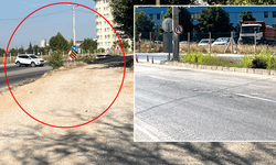 Eskişehir’de virajlı yolda hatalı ‘U’ dönüş trafiği tehlikeye attı