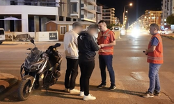 Isparta'da gece denetiminde 11 araca ceza kesildi