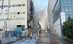 İstanbul'da 6 katlı fabrika alevlere teslim oldu