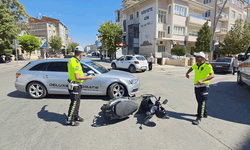 Karaman'da otomobil ile motosiklet çarpıştı: 1 yaralı
