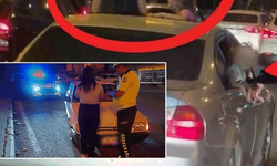 Kayseri'de drift yapan kadın sürücüye ceza yağdı