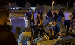Kırklareli'nde otomobil ile çarpışan motosikletin sürücüsü yaralandı