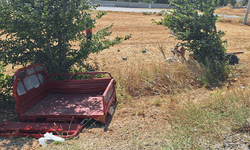 Konya'da otomobil ile üç tekerlekli motosiklet çarpıştı: 1 yaralı
