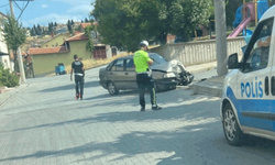 Kütahya'da trafik kazası: 2 yaralı