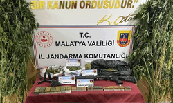 Malatya'da jandarmadan yasaklı madde operasyonu